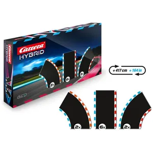 Carrera Hybrid 50052001 Hybrid Pack de pistes de course Kit extension