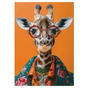 Piatnik Puzzle 1000 pièces : Crazy giraffe pas cher