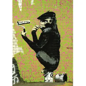 Piatnik Banksy Roller Chimp 1000 T (1000 pièces) pas cher