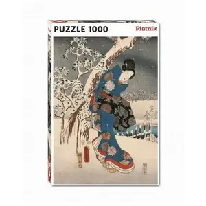 Piatnik Hiroshige - Tale of Genji: Puzzel mit 1000 Teilen, Größe 68 x 48 cm pas cher