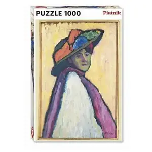 Piatnik Munter - Bildnis von Mariann von Werefkin: Puzzel mit 1000 Teilen, Größe 68 x 48 cm pas cher