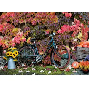 Piatnik 5582 Puzzle 1000 pièces Impression d'automne avec vélo rétro pas cher