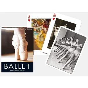 Jeu de cartes - PIATNIK - Ballet - 55 cartes thématiques - Mixte - A partir de 8 ans pas cher