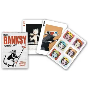 Piatnik Sammelkarten Banksy II: Sammlerkarten 55 Karten pas cher