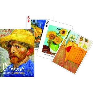 Piatnik - 1649 - Cartes à Jouer - Vincent Van Gogh - 55 Pièces pas cher