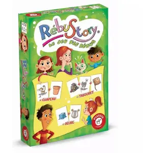 Jeu de carte REBUSTORY - PIATNIK - Pour 1 à 8 joueurs - A partir de 7 ans - Durée 25 mn pas cher