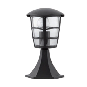 Eglo 93099 Socket Lampe, E27 Noir Aluminium pas cher