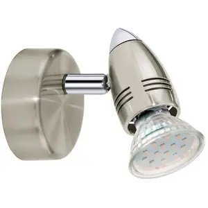 Comparateur de prix : Eglo Isp1292416 Spot Simple Led, Métal, Gu10, Multicolore