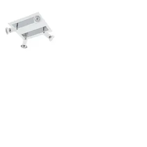 Eglo Sarria Spot en Acier 4 Ampoules 20 W Blanc/Chromé