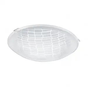 Eglo Malva 1 Plafonnier en Acier Blanc 11 W pas cher