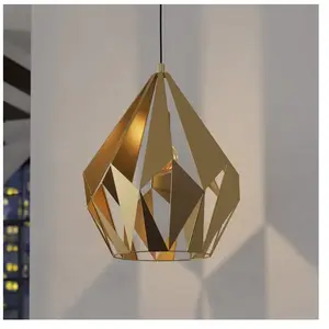 EGLO Carlton Hanglamp - E27 - Ø 38,5 cm - Goud pas cher