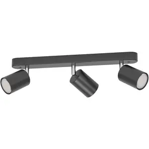 EGLO, Applique + plafonnier, ADFIRA-Z SPOTSKINNE L400 GU10 RGB/CCT 3X (345 lm, GU10) pas cher