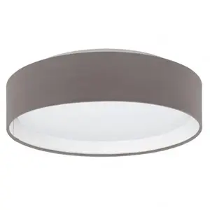EGLO Pasteri - Plafonniere - LED - Ø320mm. - Wit - Antraciet BruinVendu parbol