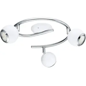 Eglo 31003 Couverture Spirale, Métal, Gu10, Blanc pas cher