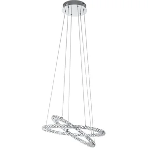 EGLO Varrazo - Hanglamp - LED - Ø550mm. - Chroom - Helder pas cher
