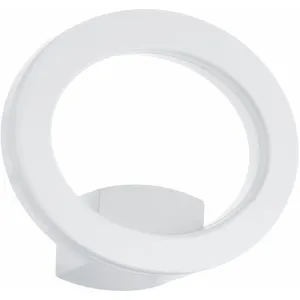 EGLO Applique d'extérieur led anneau design spot éclairage blanc jardin bal... pas cher