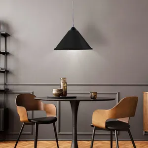 Comparateur de prix : Plafonnier suspension salon luminaire suspendu spot lampe noir Eglo 27...