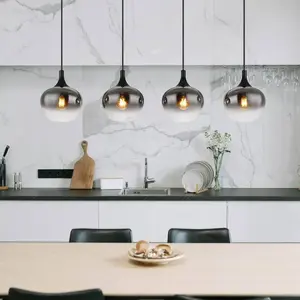 Globo, Suspension, Suspension Maxy noir mat 4xE27 (E27)Vendu parbol