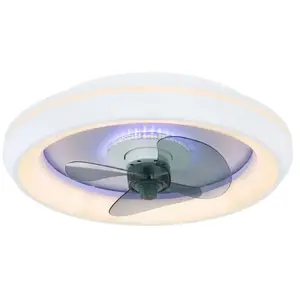 Globo - Ventilateur de plafond Joey 45 cm avec led pas cher