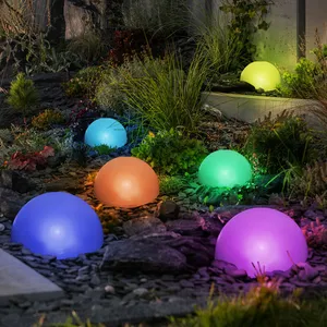 Comparateur de prix : Globo - Lampe solaire boule changeante de couleur lampe de prise extér...