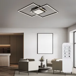 Globo Plafonnier Lampe Dimmable Télécommande Mémoire Veilleuse Minuterie led 32W pas cher