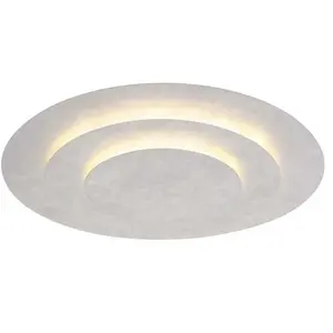 Globo Plafonnier plafonnier lampe de salon argent led lampe de chambre d 49 cm pas cher