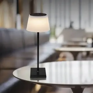 Globo, Lampe de table, Lampe de table Moana noir mat LED (200 lm) pas cher