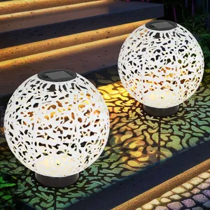 Globo - Boule solaire lampe solaire extérieur boule de jardin led 20 c... pas cher