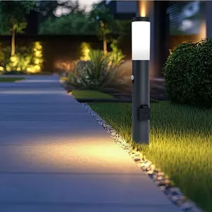 Globo - Lampe d'extérieur lampadaire led avec détecteur de mouvement é... pas cher
