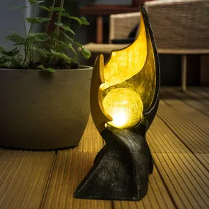 Globo - Lampes solaires solaires à flamme led pour décoration de jardi... pas cher
