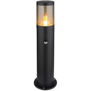 Globo Lampe sur pied d'extérieur lampadaire détecteur de mouvement lum... pas cher
