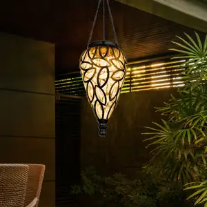 Globo - Lampe suspendue lampe solaire décoration de jardin lampe d'ext...