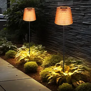 Globo - Lampe solaire led décoration de jardin lampe extérieure en cri... pas cher