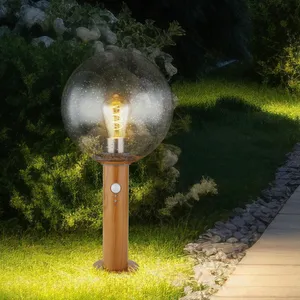 Globo Lampe sur pied avec détecteur de mouvement Lampe sur pied d'exté... pas cher