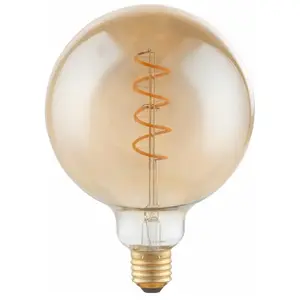 Globo - Lampe retro led E27 4 watts verre Edison filament 200lm 2000K dimmable 11404FVendu parmanomano