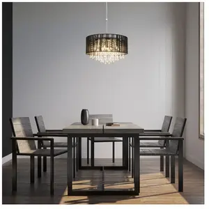 Globo hanglamp Bagana - chroom - metaal - 50 cm - G9 fitting - 15095H pas cher
