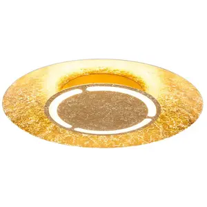GLOBO Bloge Lighting - Tabea Plafondlamp 50 - Goud pas cher