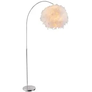 Comparateur de prix : Bloge Lighting - Katunga Vloerlamp - Mat nikkel