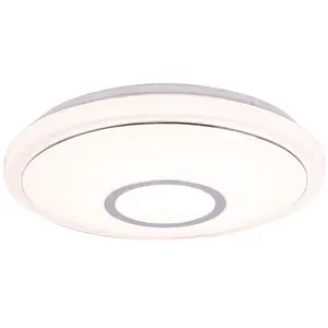Comparateur de prix : Globo, Applique + plafonnier, Plafonnier Connor blanc 1xLED (1040 lm)