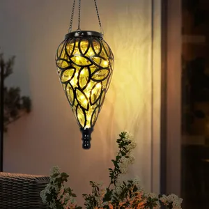 Globo - Lampes solaires pour accrocher à l'extérieur Décoration de jar... pas cher