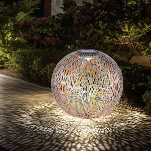 Globo - Boule solaire éclairage extérieur boule solaire lumière jardin... pas cher