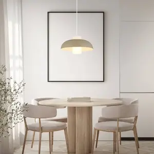 Comparateur de prix : GLOBO LIGHTING Suspension Lampe à suspendre sable Lampe de table à manger Lampe de cuisine, verre opalin, 1x E27, DxH 38 x 120 cm