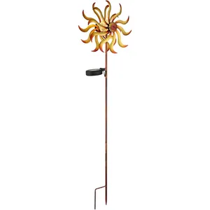 Globo Lighting - Décoration de jardin Moulin à vent led Lampe solaire ... pas cher