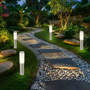 4x Lampadaire d'extérieur à led lampadaire éclairage de chemin d'accès... pas cher