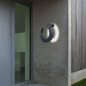 Comparateur de prix : Applique murale led anneau design spot en aluminium éclairage de façad...
