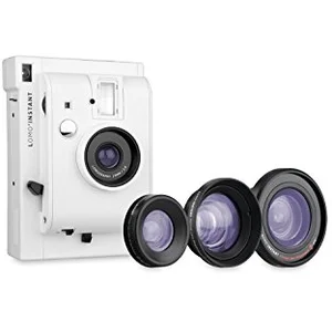 Lomography Lomo Instant Mini White + 3 Lenses pas cher
