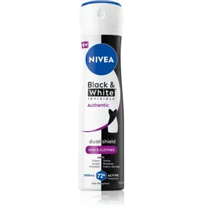 NIVEA, Déodorant, B&W Authentic Spray 150 Ml (Spray) pas cher