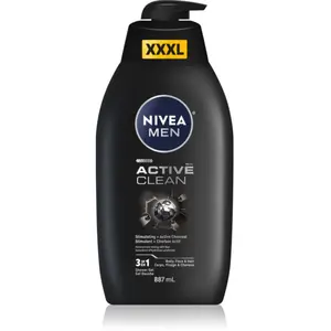 NIVEA, Gel douche, Gel Douche Actif (887 ml) pas cher
