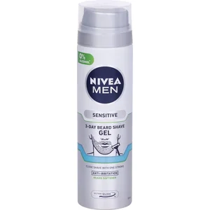 Nivea - Men Sensitive 3-Day Beard - Gel na holení - 200ml pas cher