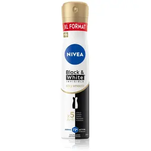 NIVEA, Déodorant, Anti-Sprayack & White (Invisible Silk y Smooth) 150 ...Vendu pargalaxus